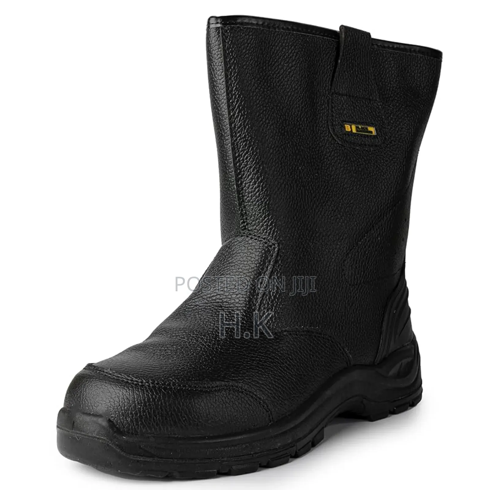 Black Hammer Rigger Boots For Men