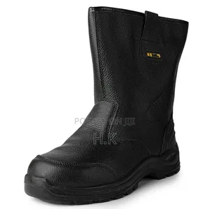 Black Hammer Rigger Boots For Men