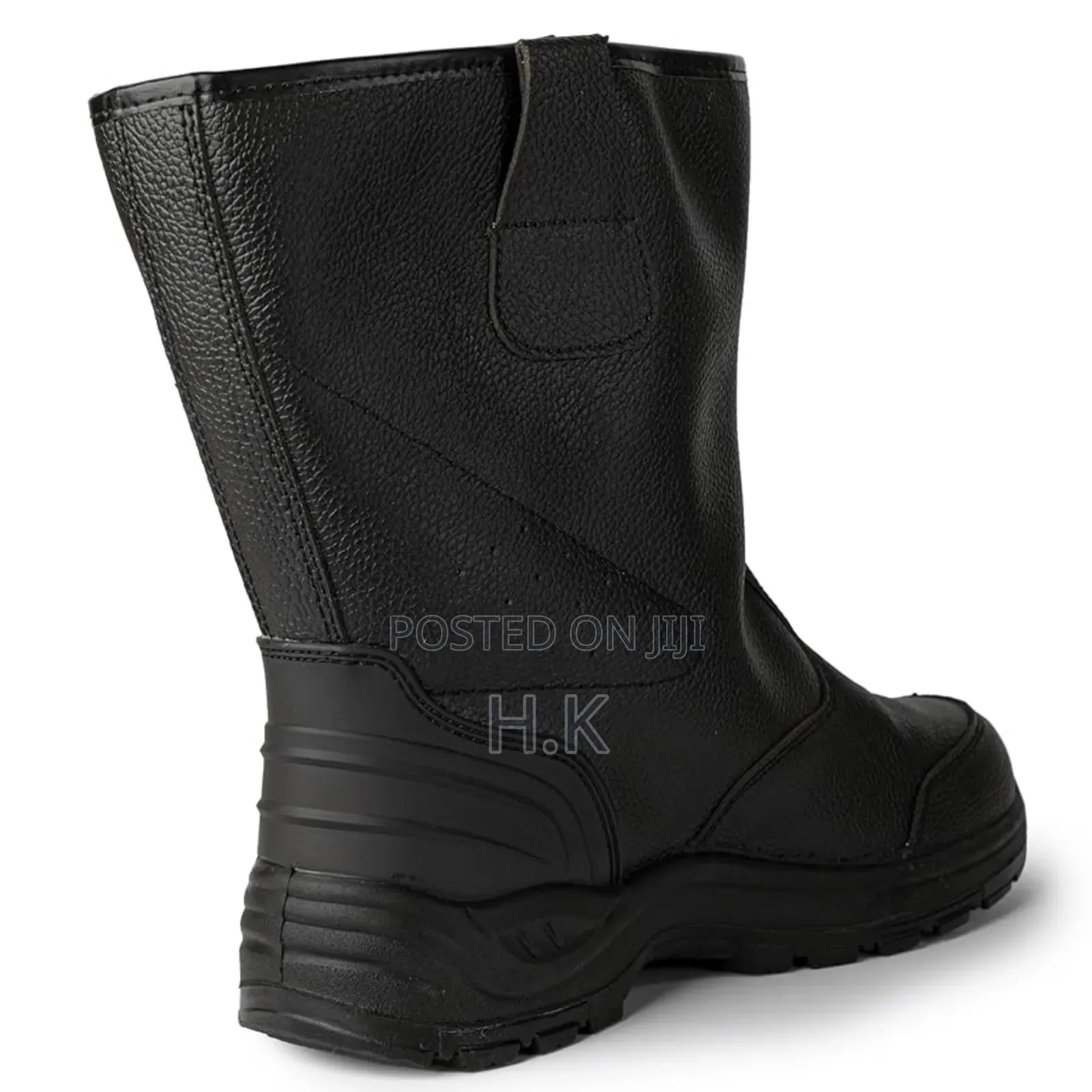 Black Hammer Rigger Boots For Men
