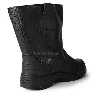 Black Hammer Rigger Boots For Men