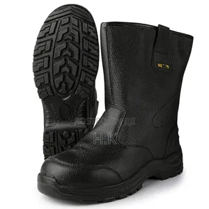 Black Hammer Rigger Boots For Men