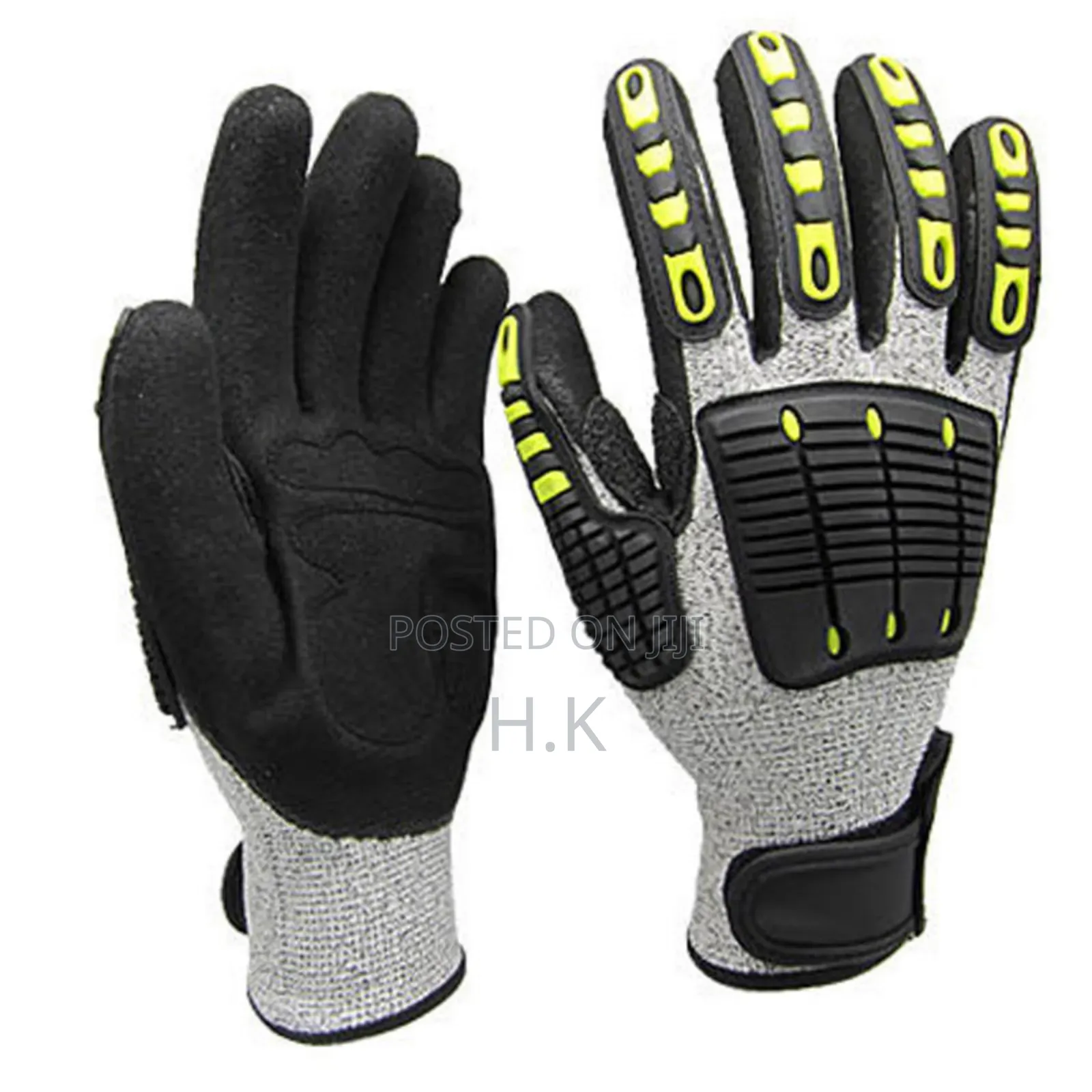 Industrial Nitrile Sandy Impact Work Safety Guantes Anti Impacto Cut5