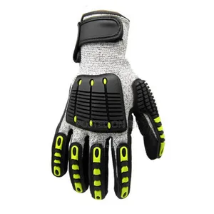 Industrial Nitrile Sandy Impact Work Safety Guantes Anti Impacto Cut5