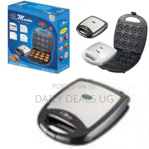 Electro Masters 1 Piece of Electric Donut Maker for Home Makes 12 Slot