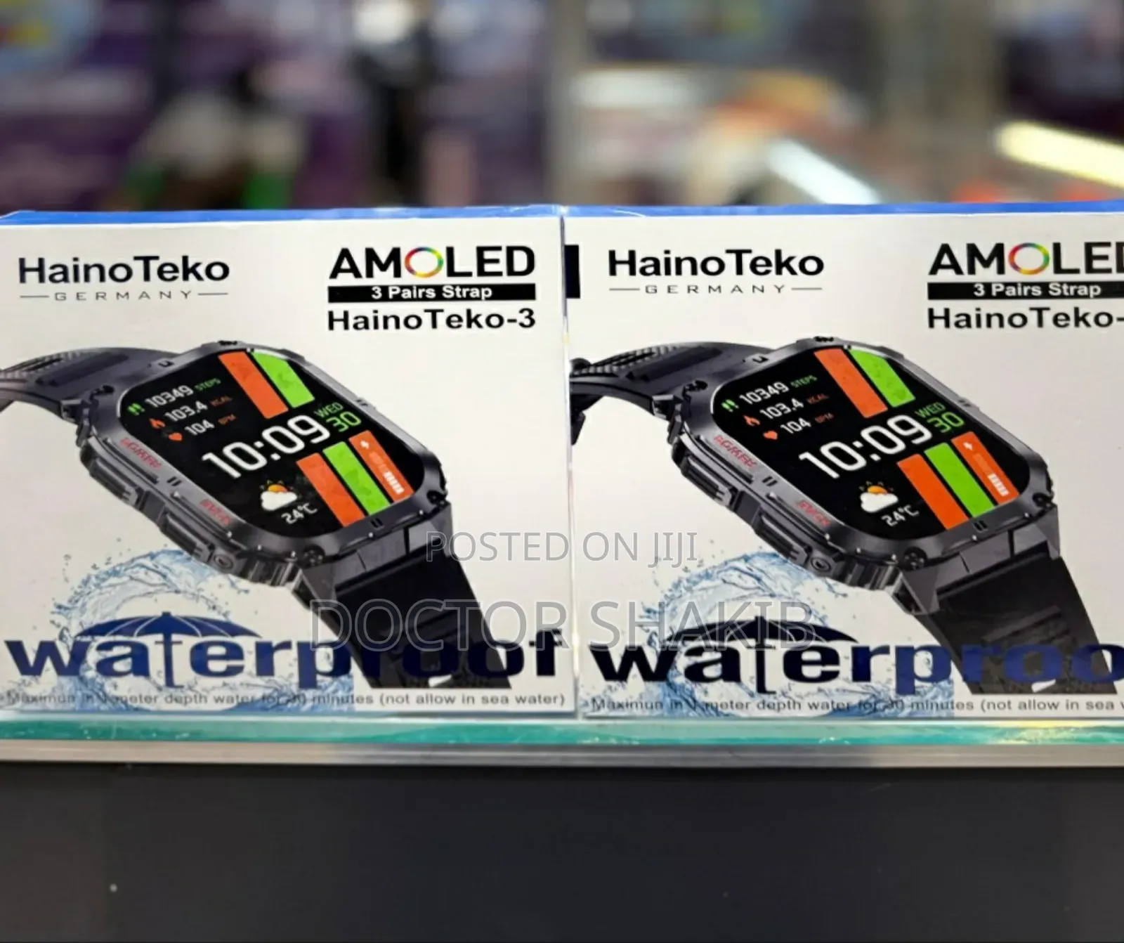New Haino Teko -3 Amoled 3 Pairs Strap