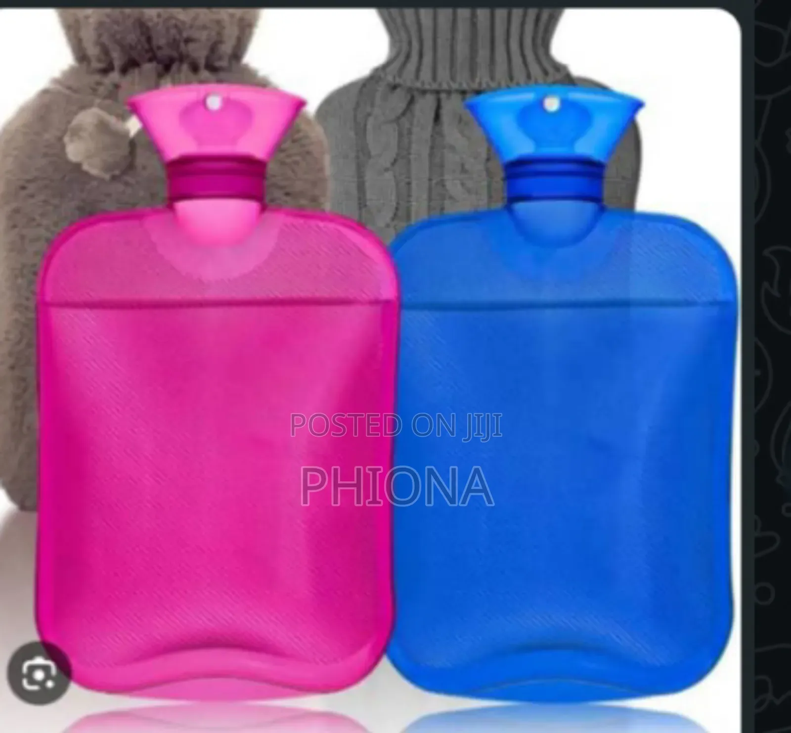 2 Packs Hot Water Bottles in 2 LTRS