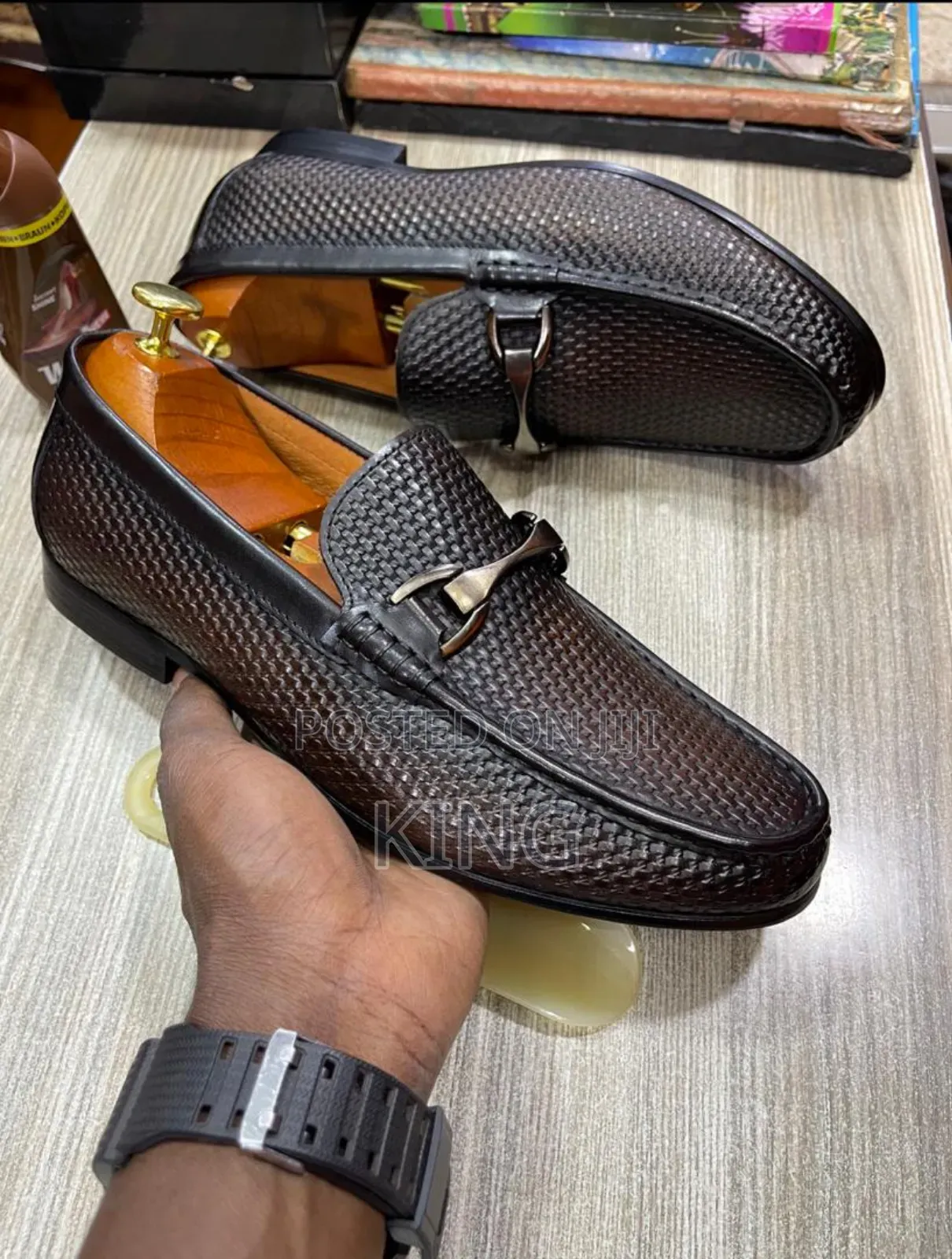 Solid Pure Leather Shoes