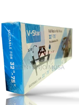 V-Star Full Motion Wall Mount for 32"-75" Led/LCD TVS