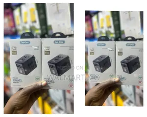Go Des World Travel Adapter 3 Usb Ports and 2 Pd Ports