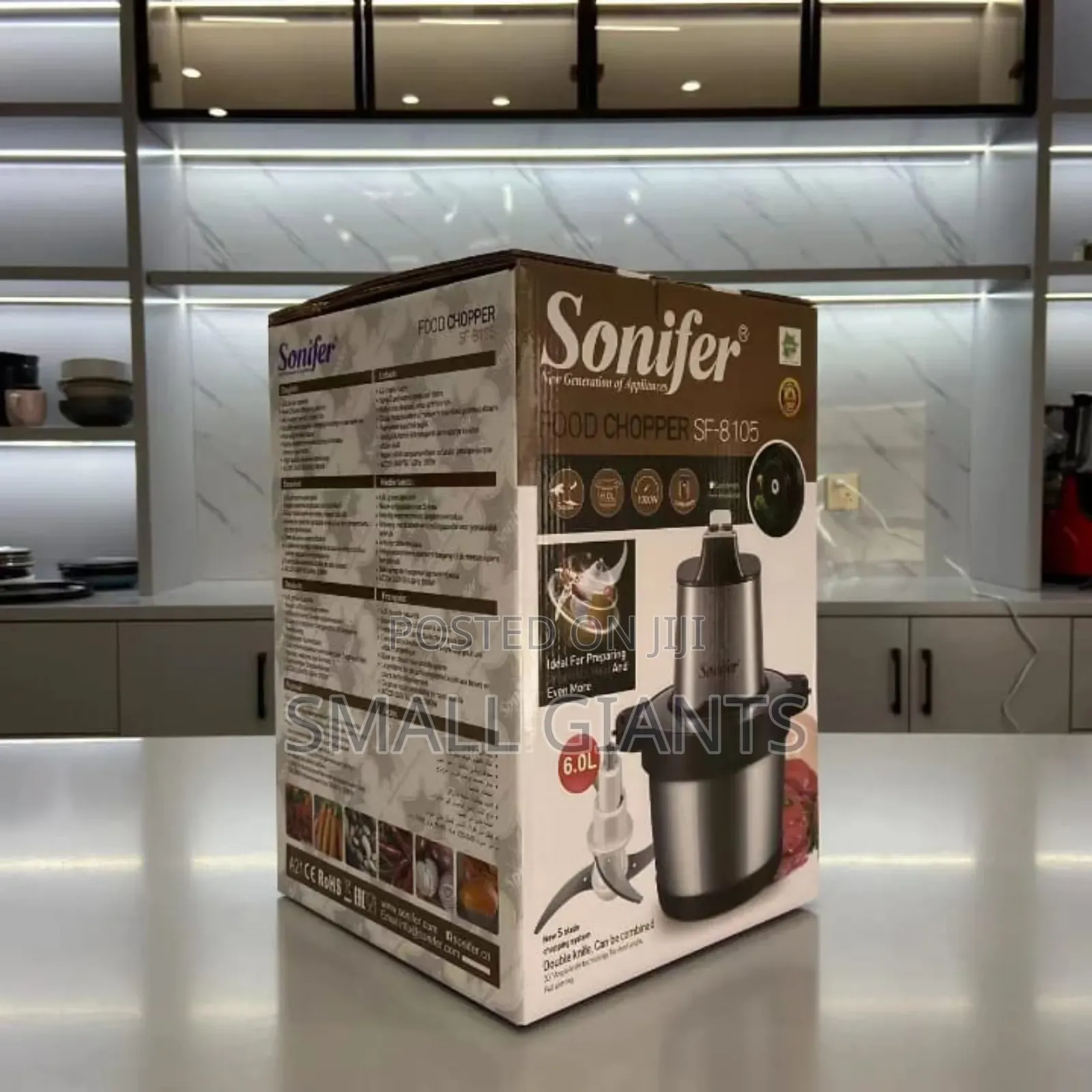 6 Litres Sonifer Sf-8105 Food Chopper