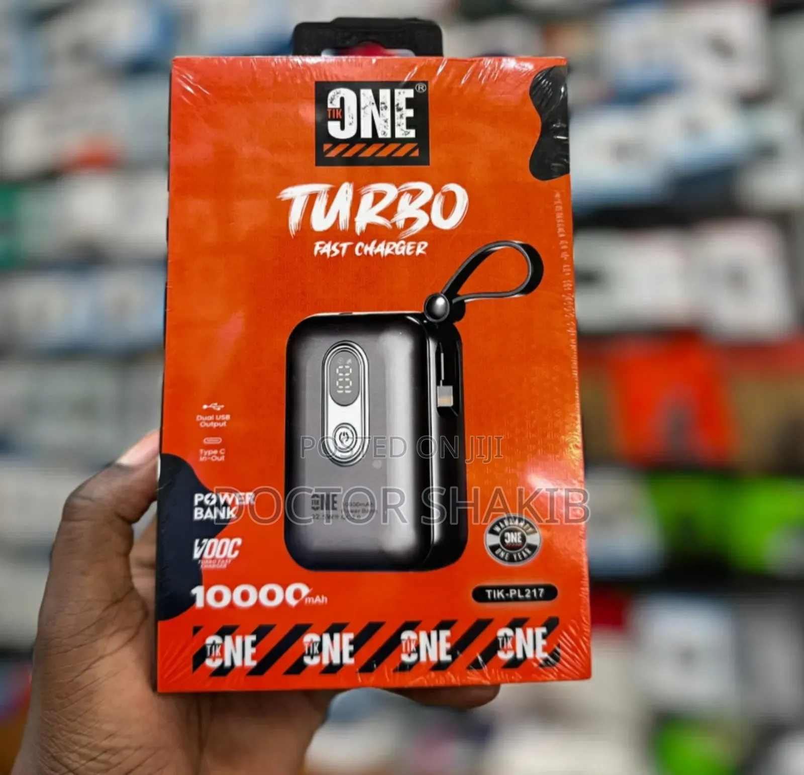 Quality Tikone 10,000mah 22.5w Turbo Fast Charger Dual Usb Output