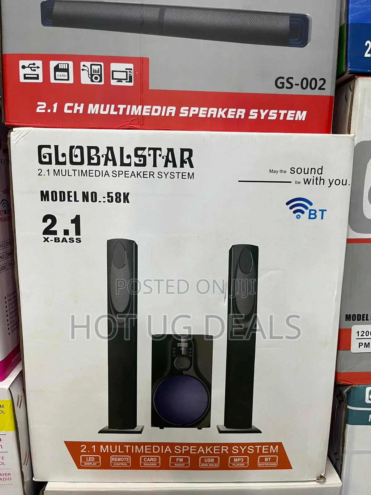 Globalsat Bluetooth Speaker Home Speaker 2.1 Home Theater