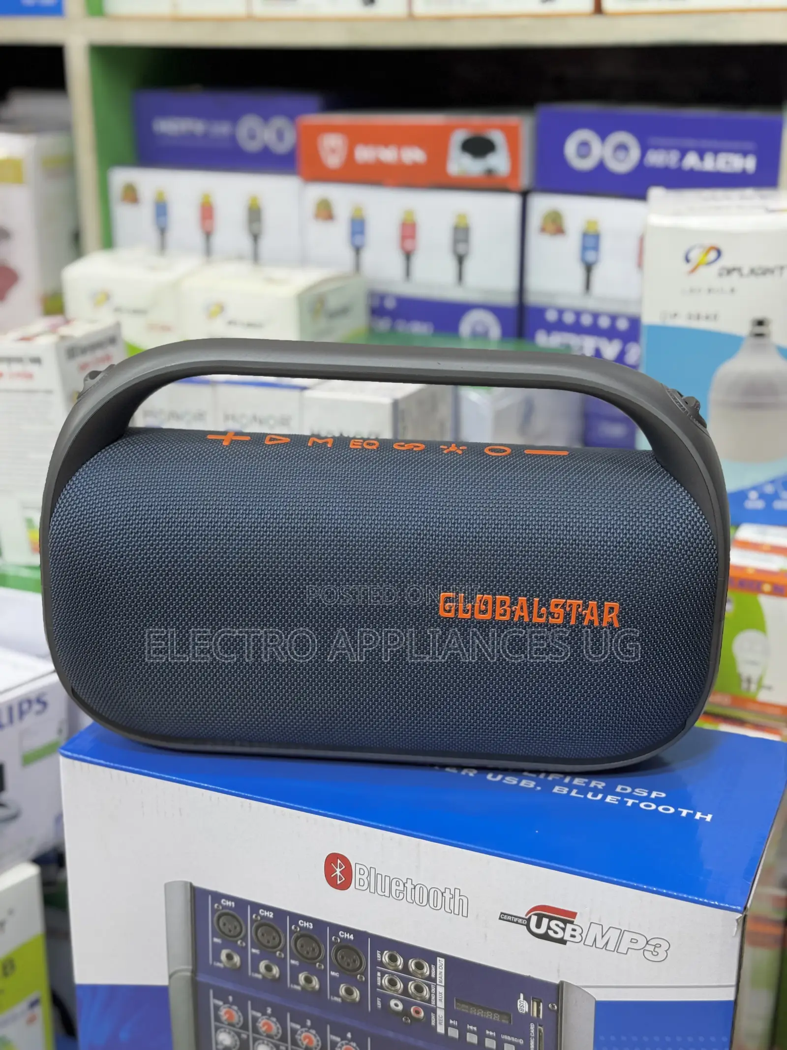 Globalstar X62 Portable Wireless Speaker.