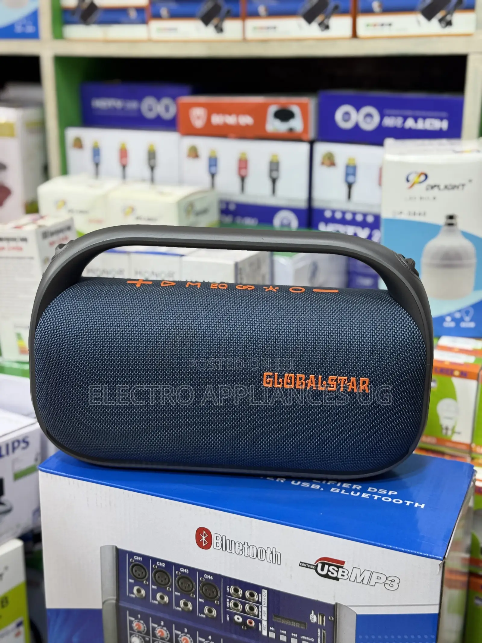 Globalstar X62 Portable Wireless Speaker.