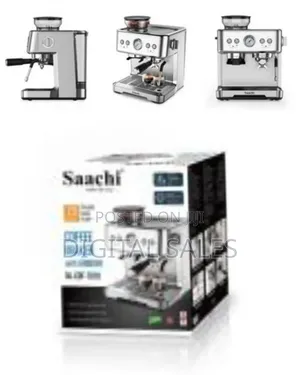 Saachi Coffee Maker Nl-Cof-7070 With Grinder- Silve