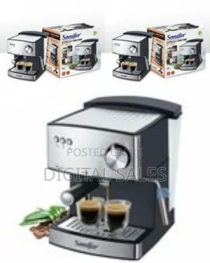 Sonifer Espresso/Coffee Machine - Black.