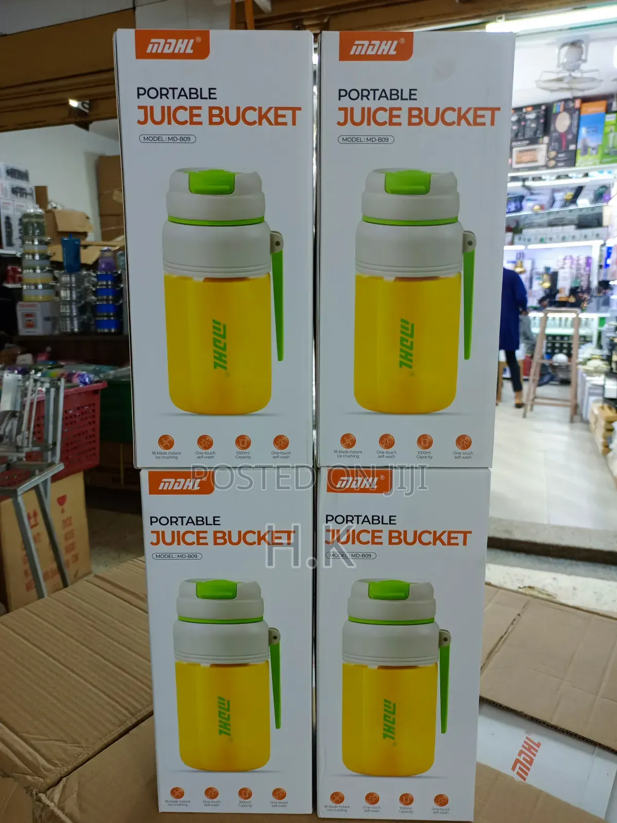 Portable Glass Juicer