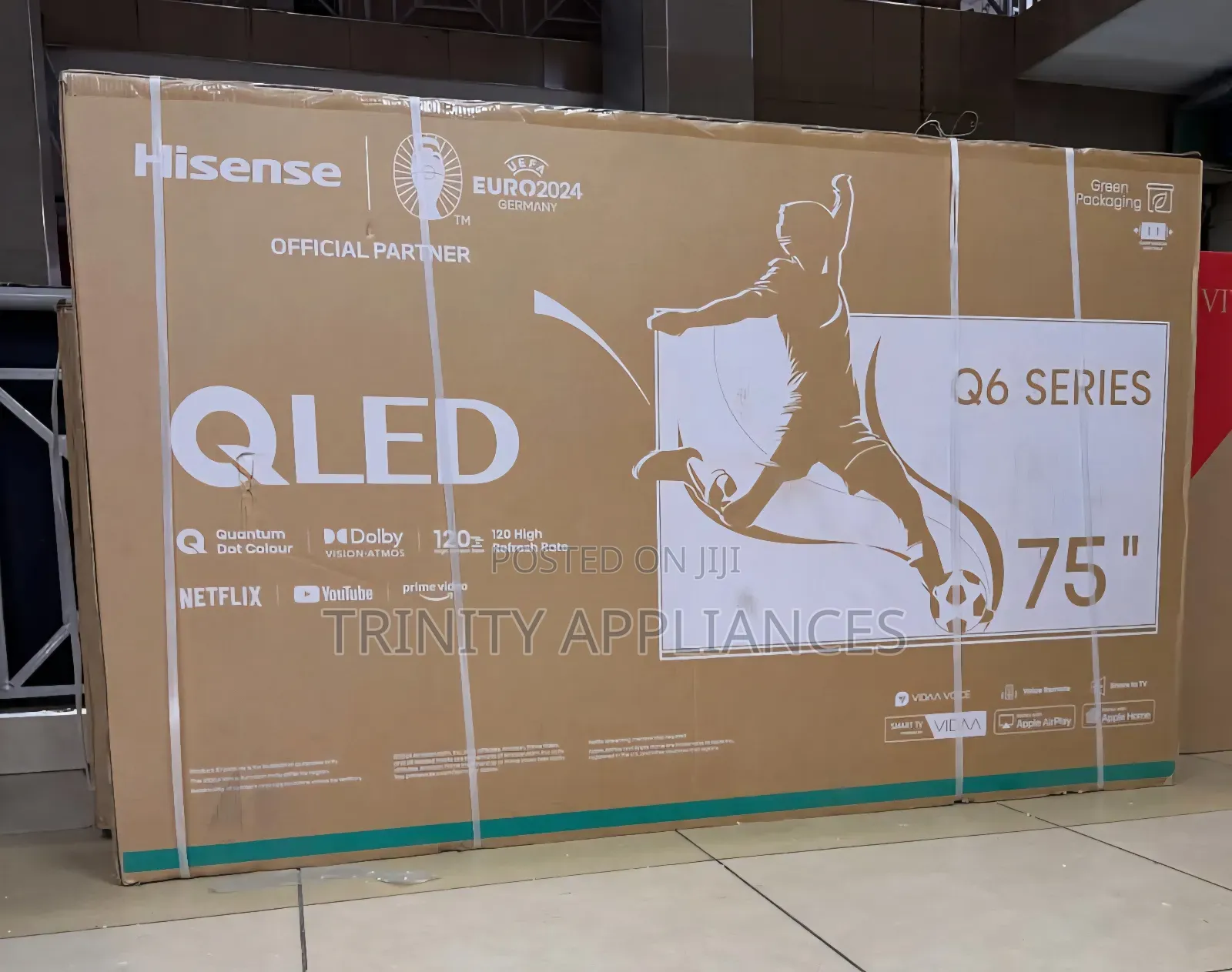 Hisense 75-Inch Qled Smart Tv Vidaa(75q6q)