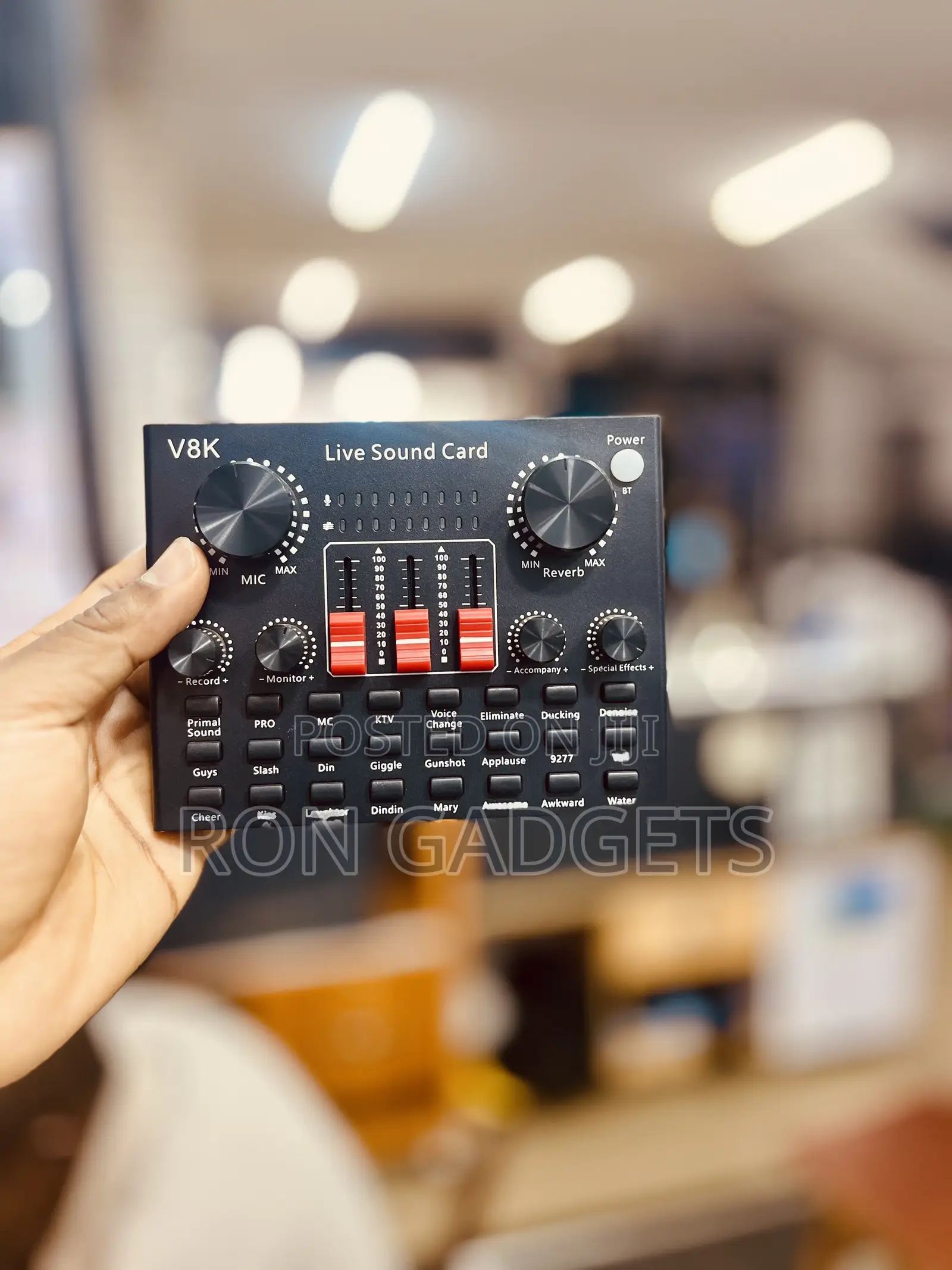 V8k Soundcard Full Set With Mic