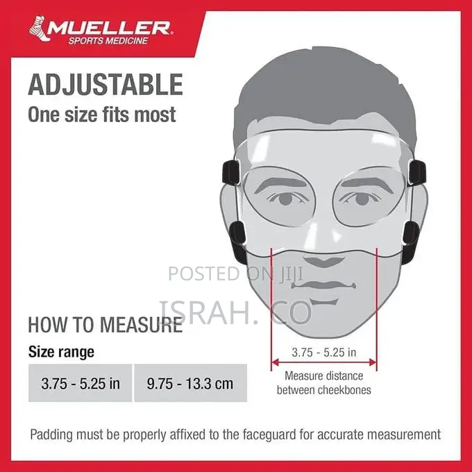 Sports Medicine Face Guard