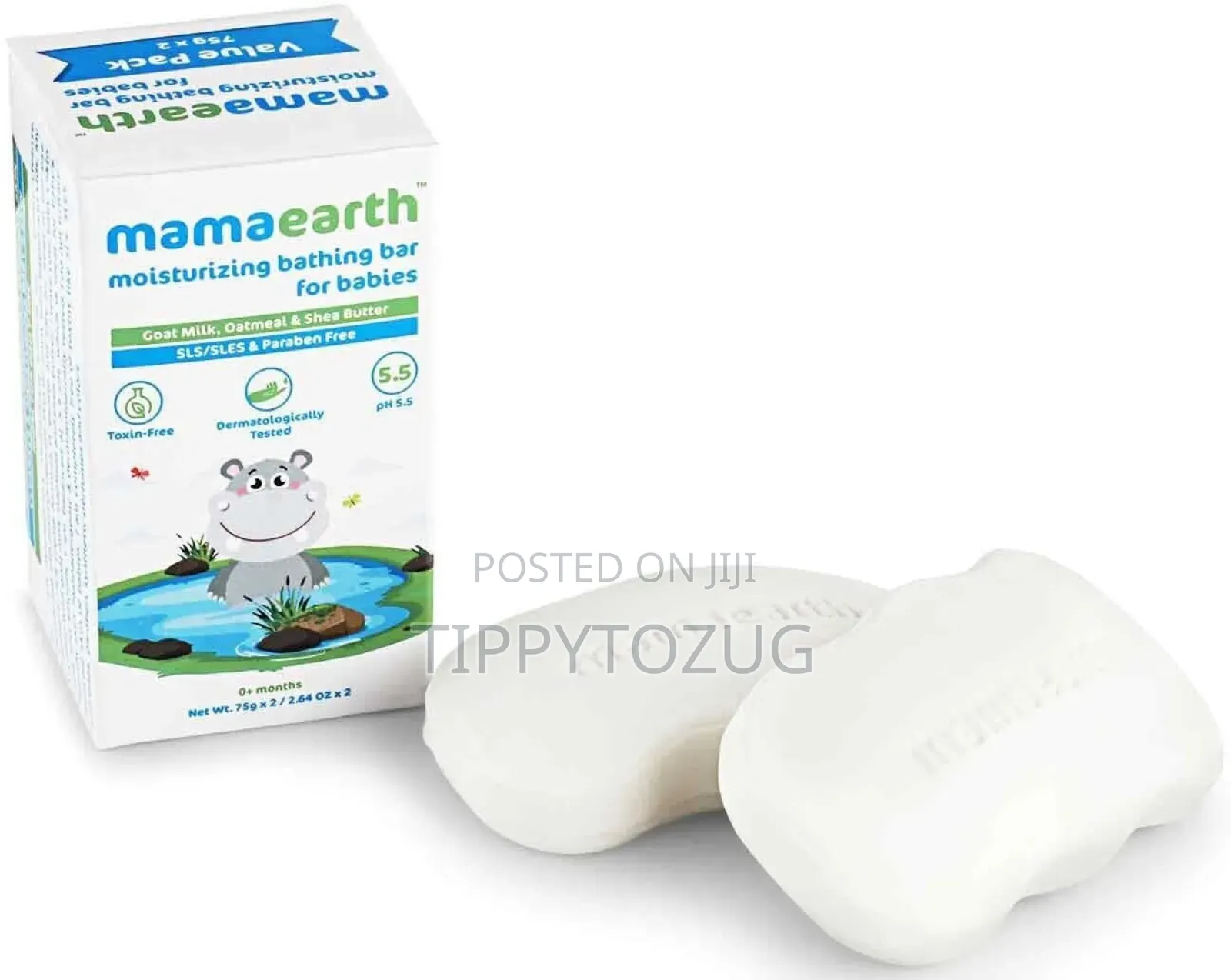 Mama Earth Soap With Goat Milk And Oatmeal Pack Of 2