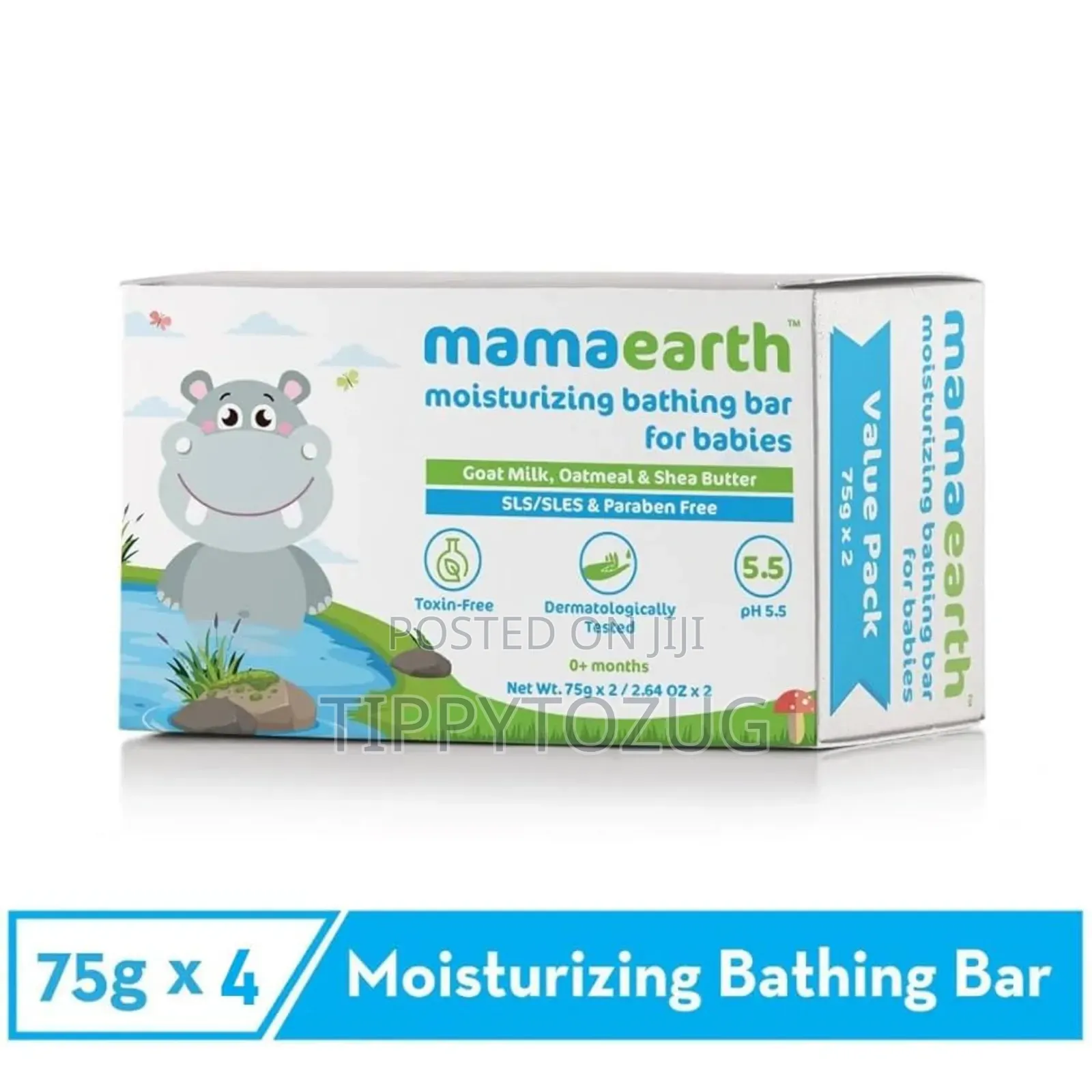 Mama Earth Soap With Goat Milk And Oatmeal Pack Of 2