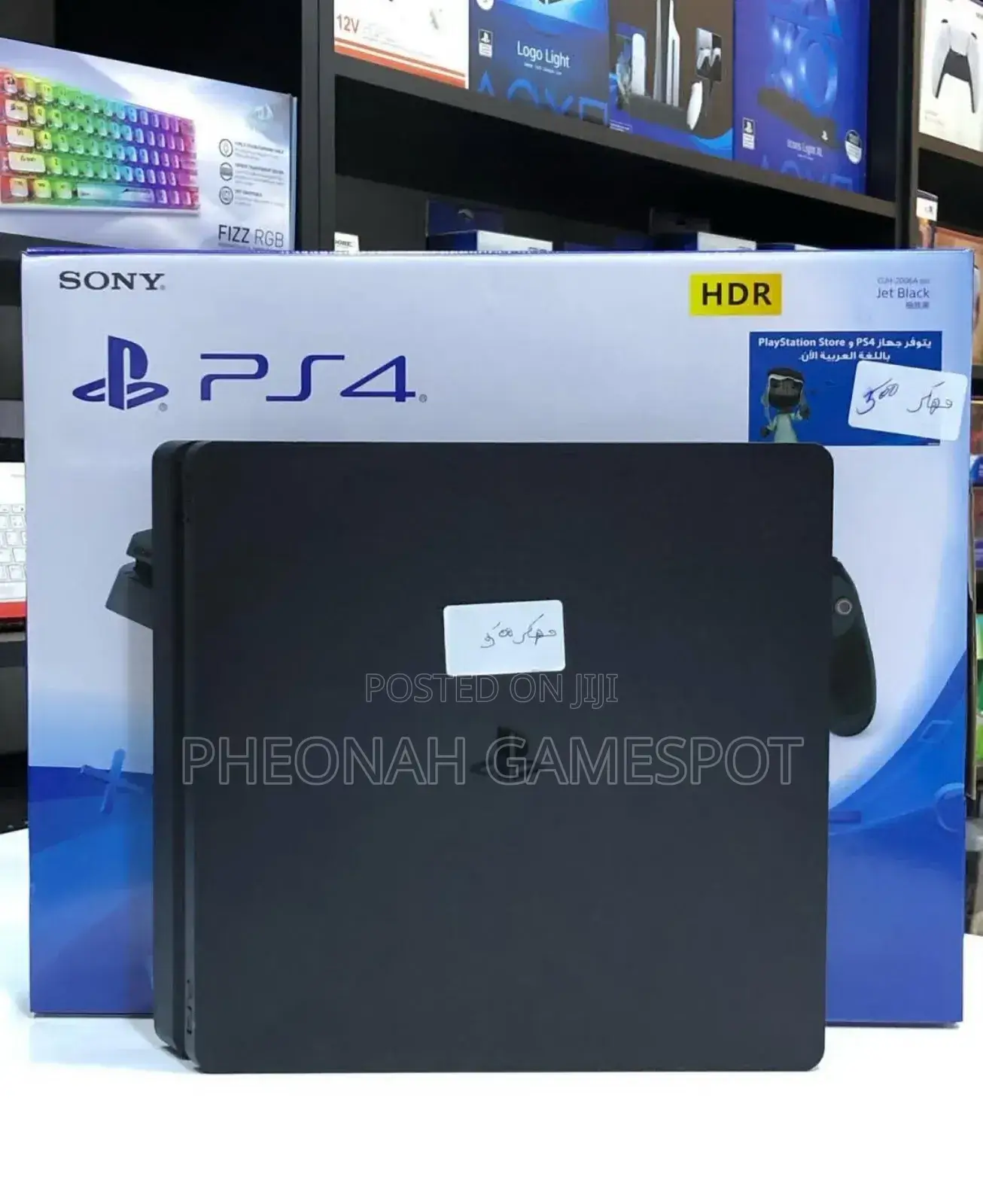 Ps4 Slim Console (Chipped/Jailbroken) 500gb Storage 12 Games Installed