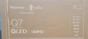 Hisense 75-Inch Qled Smart Tv,Q7 Series(75q7q)2025