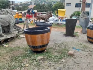 Half Wine Barrel