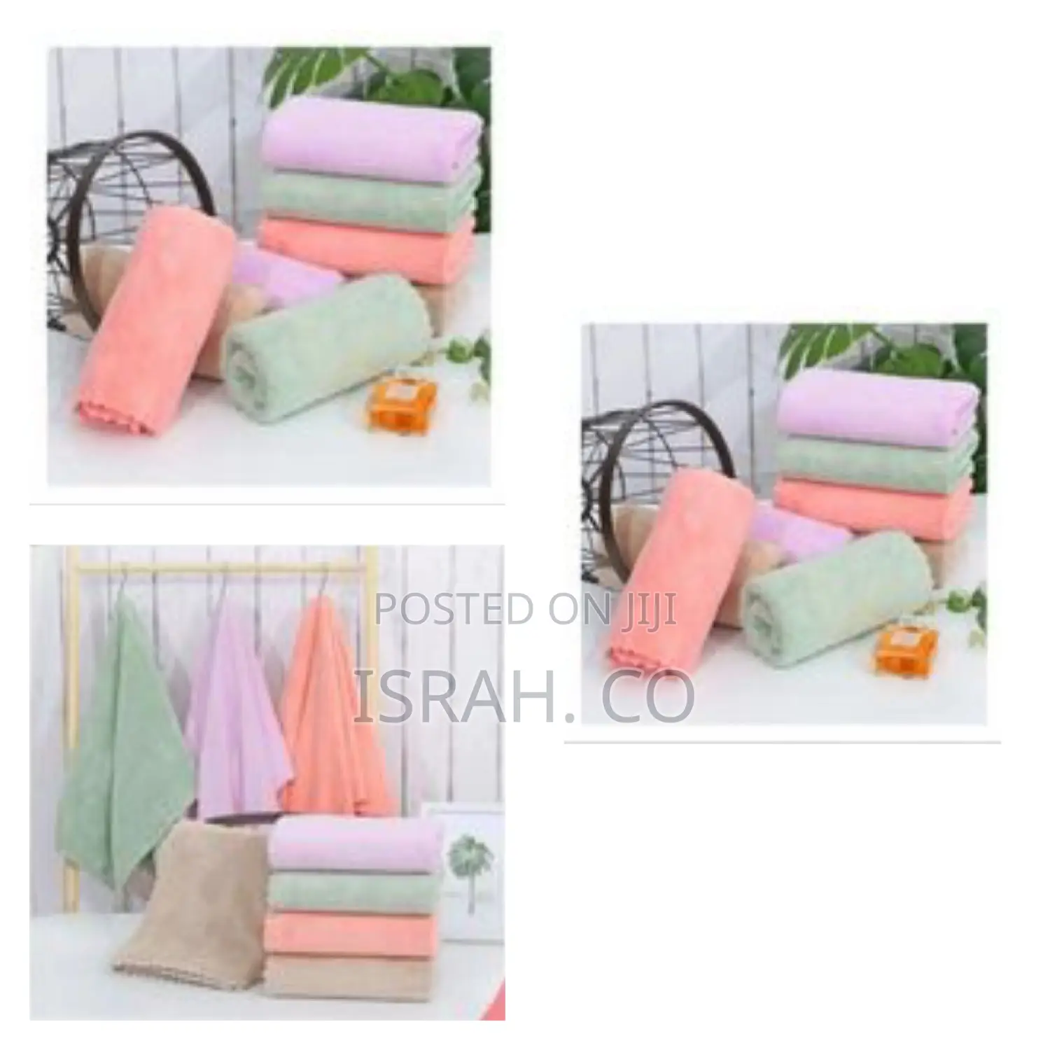 4 Piece Kitchen Dish Clothes, Bathroom,