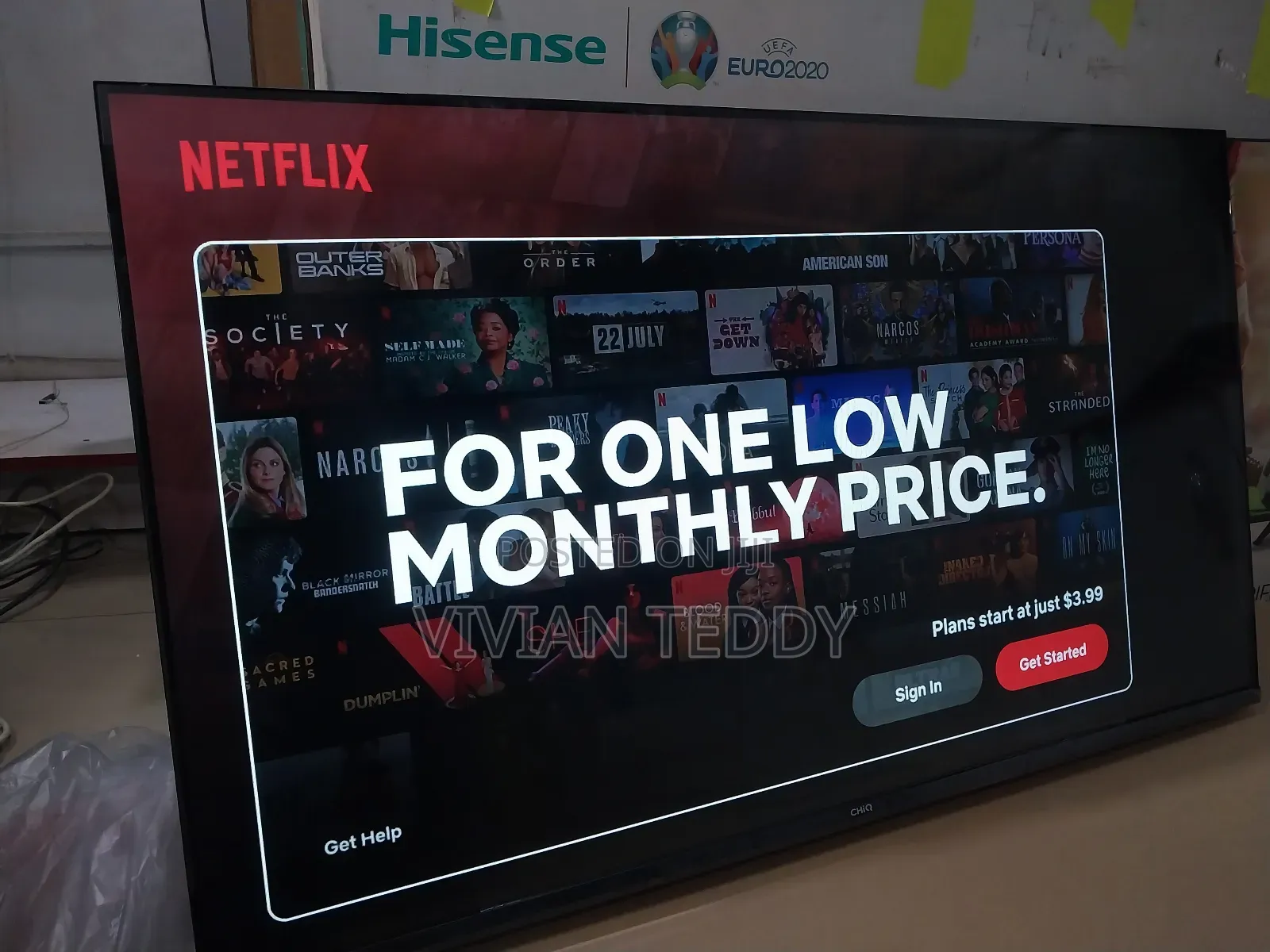 55" Smart Tv Chiq Google Tv