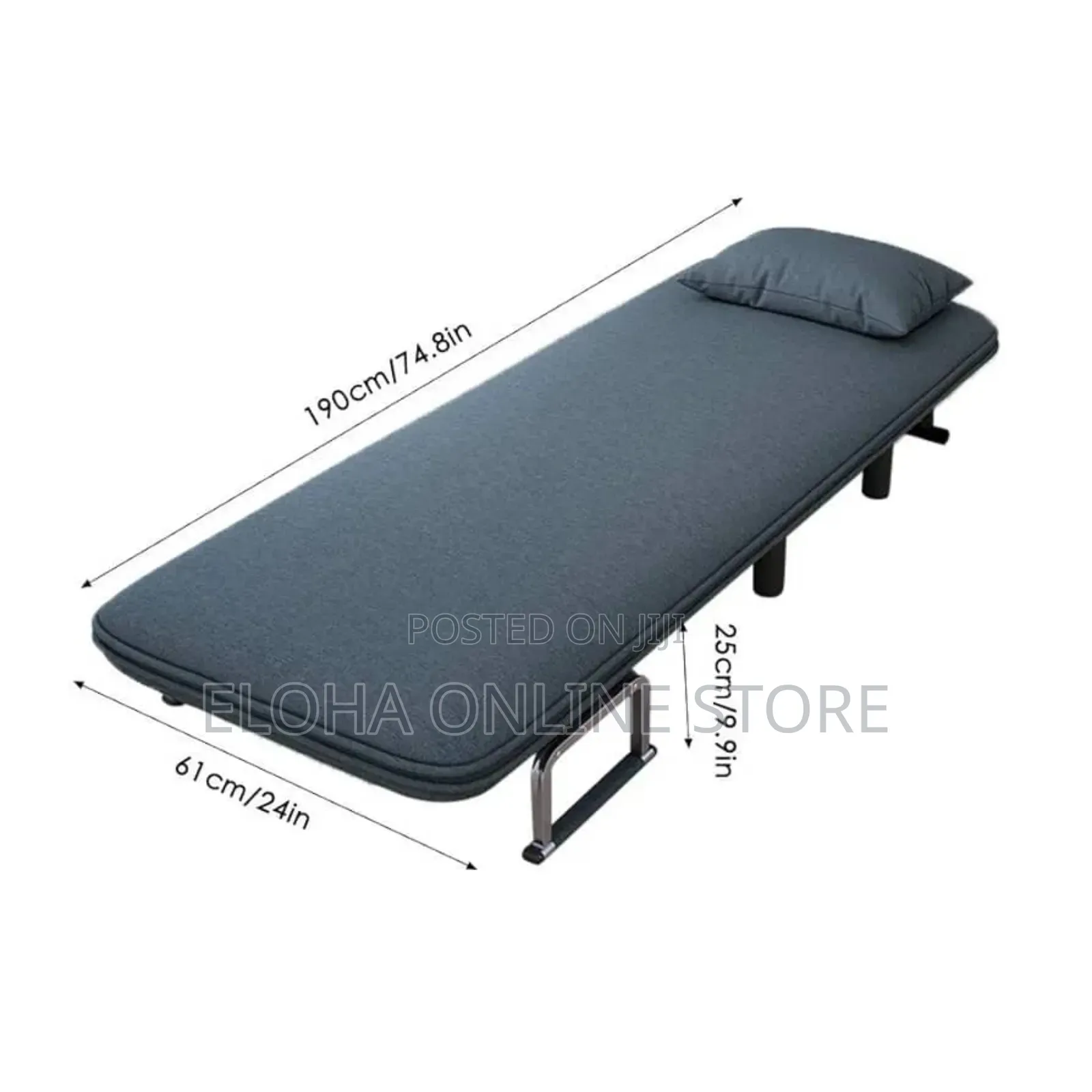 Convertible Sofa Bed, Foldable Sofa Chair With Armrest