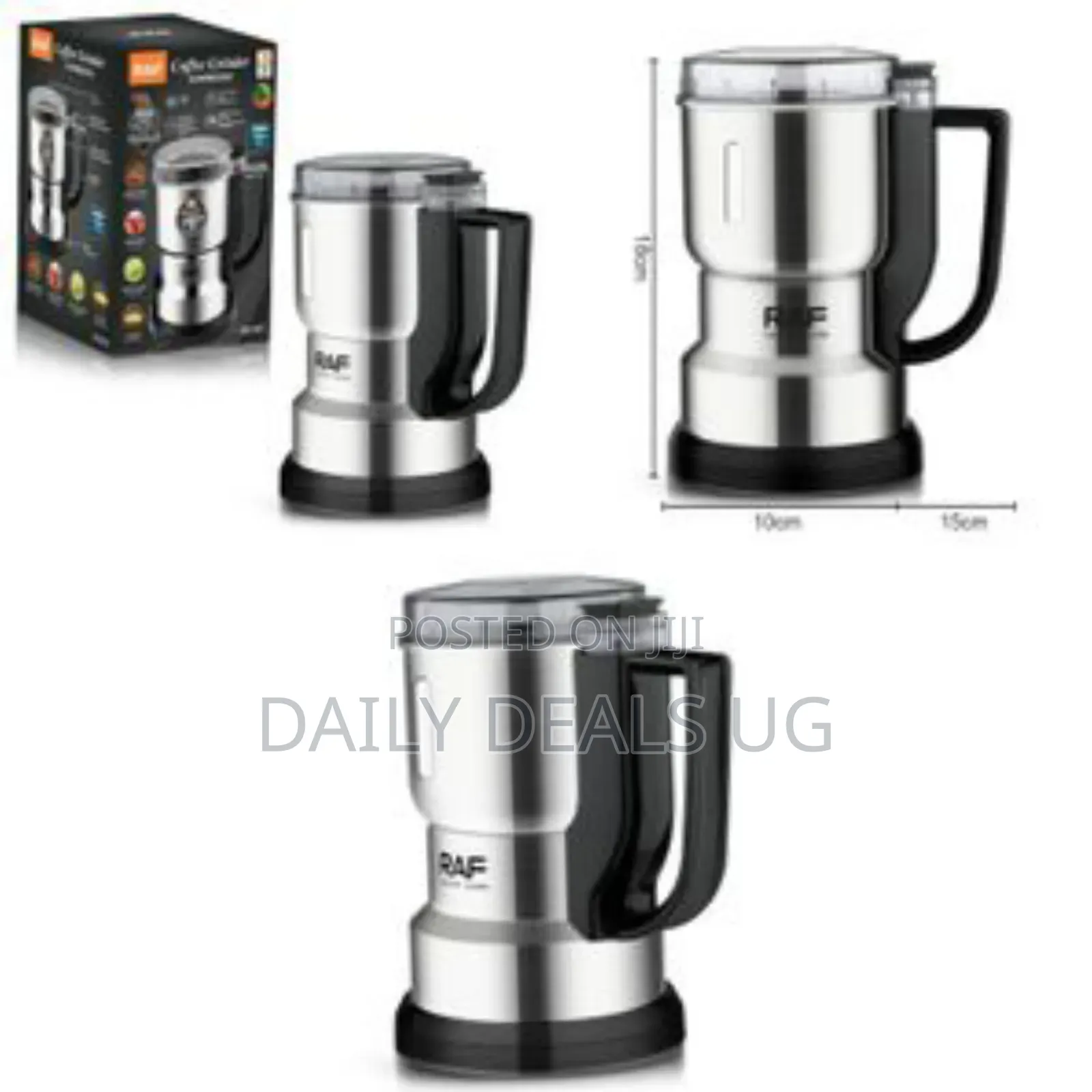 Raf Multifunctional Grinding French Press Espresso Stainless Steel