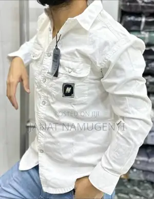 Casual Denim Shirts in Different Sizes and Colors