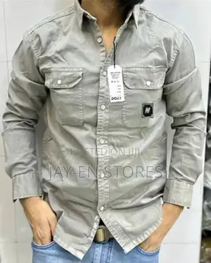 Casual Denim Shirts in Different Sizes and Colors