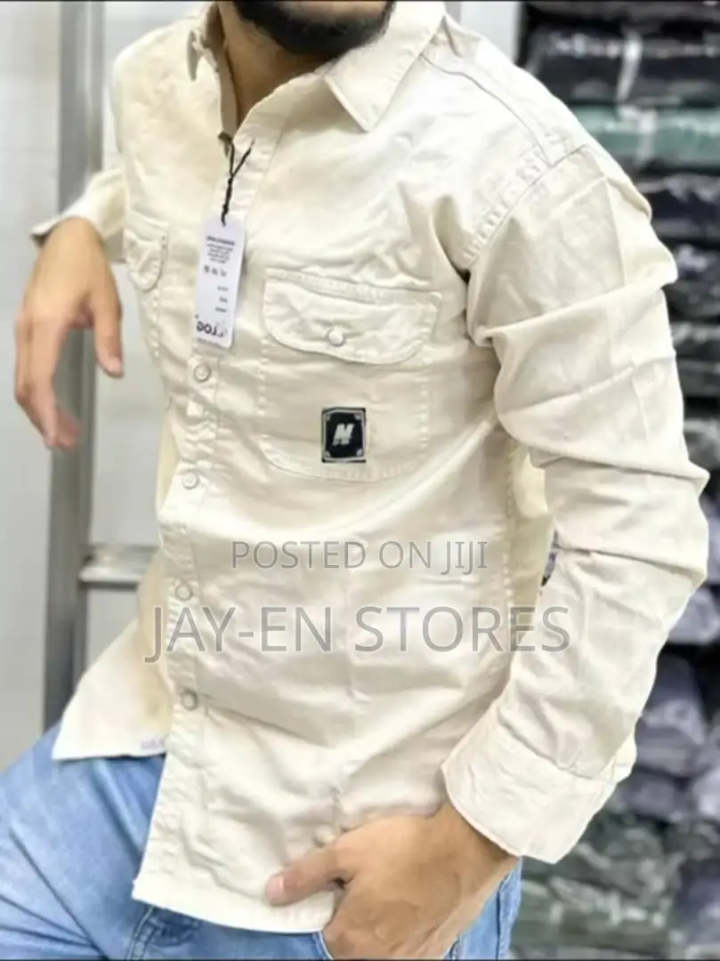 Casual Denim Shirts in Different Sizes and Colors