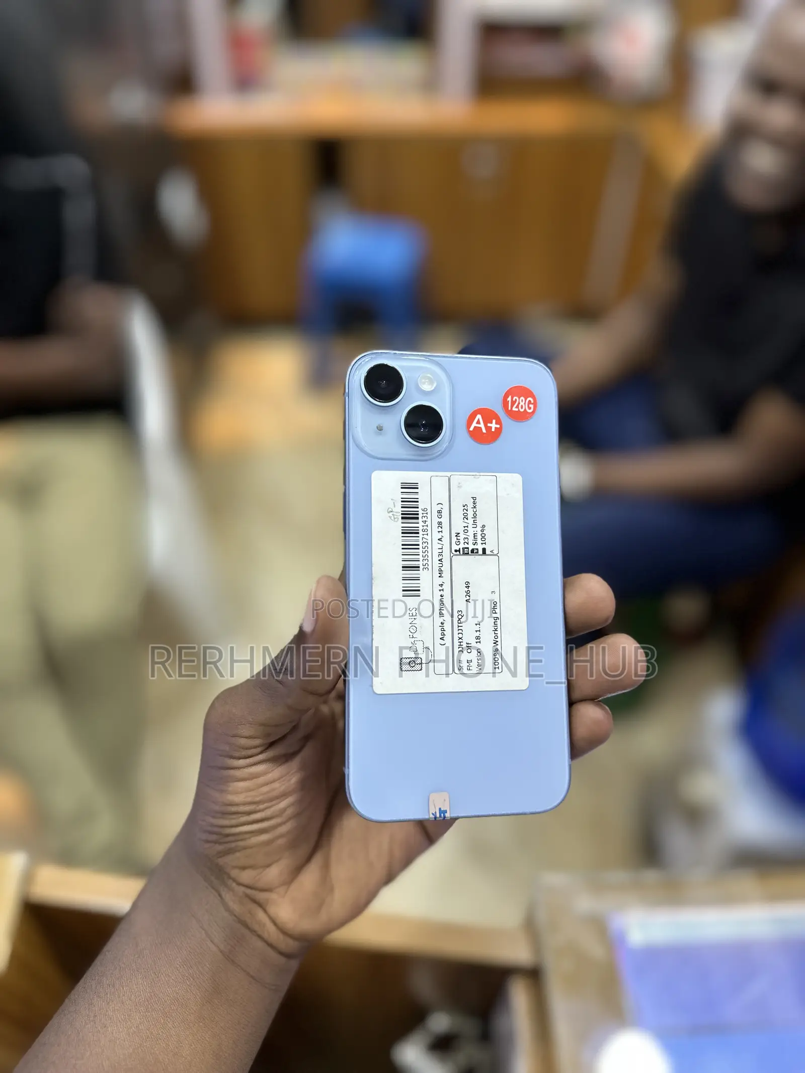New Apple iPhone 14 128 GB Blue