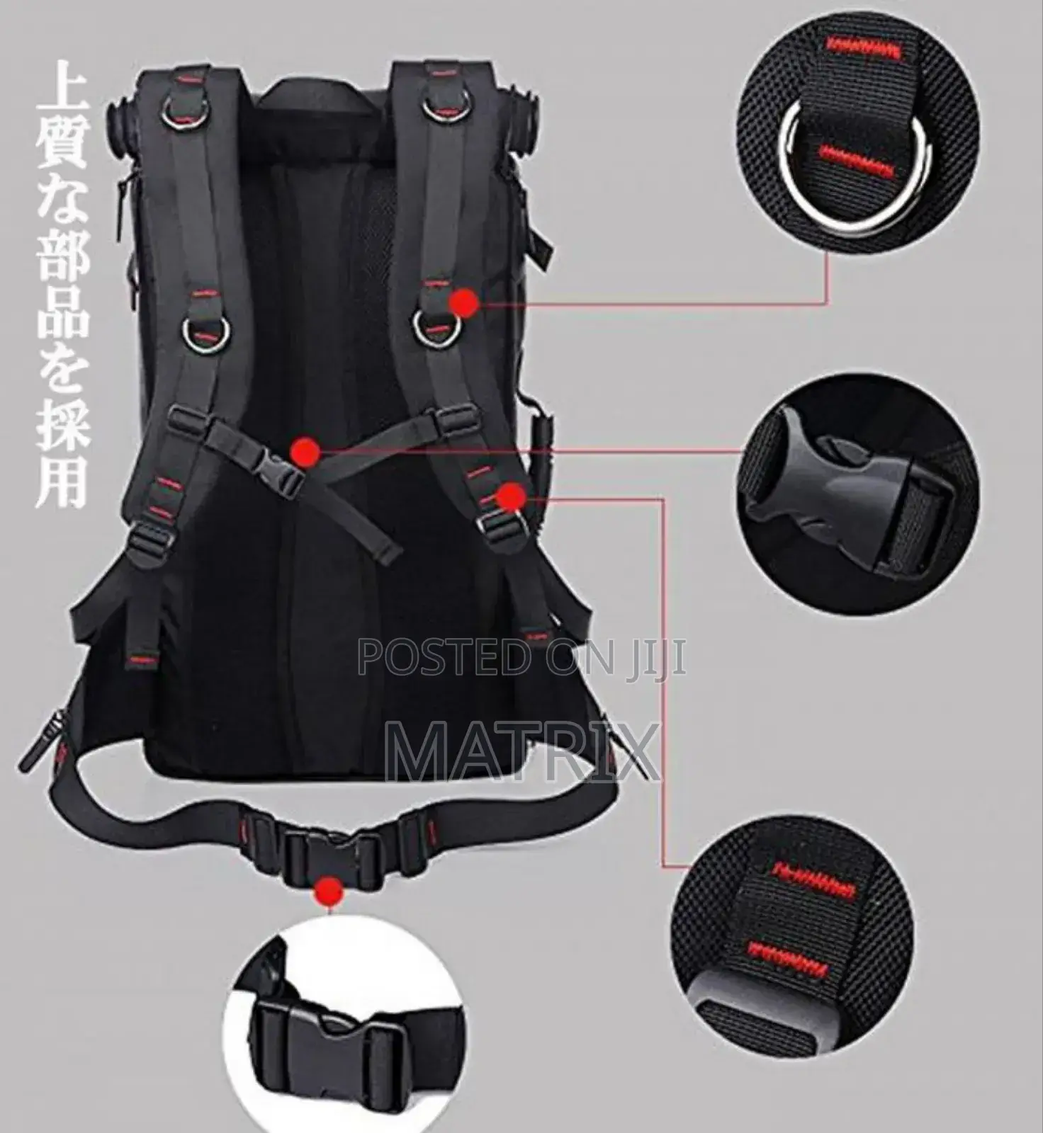 Large Travel Backpack 40l Hiking Camping Bag