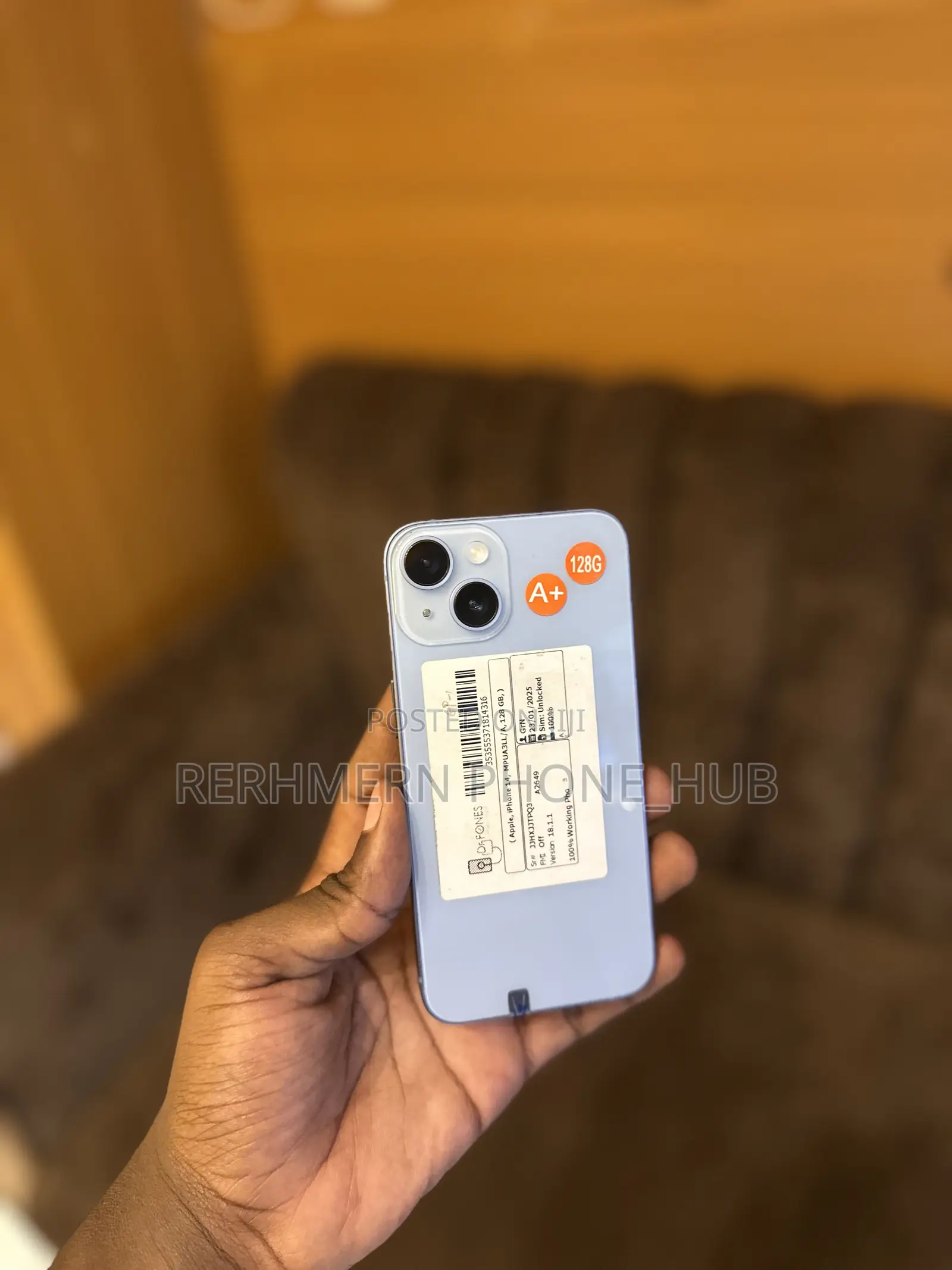 New Apple iPhone 14 128 GB Blue