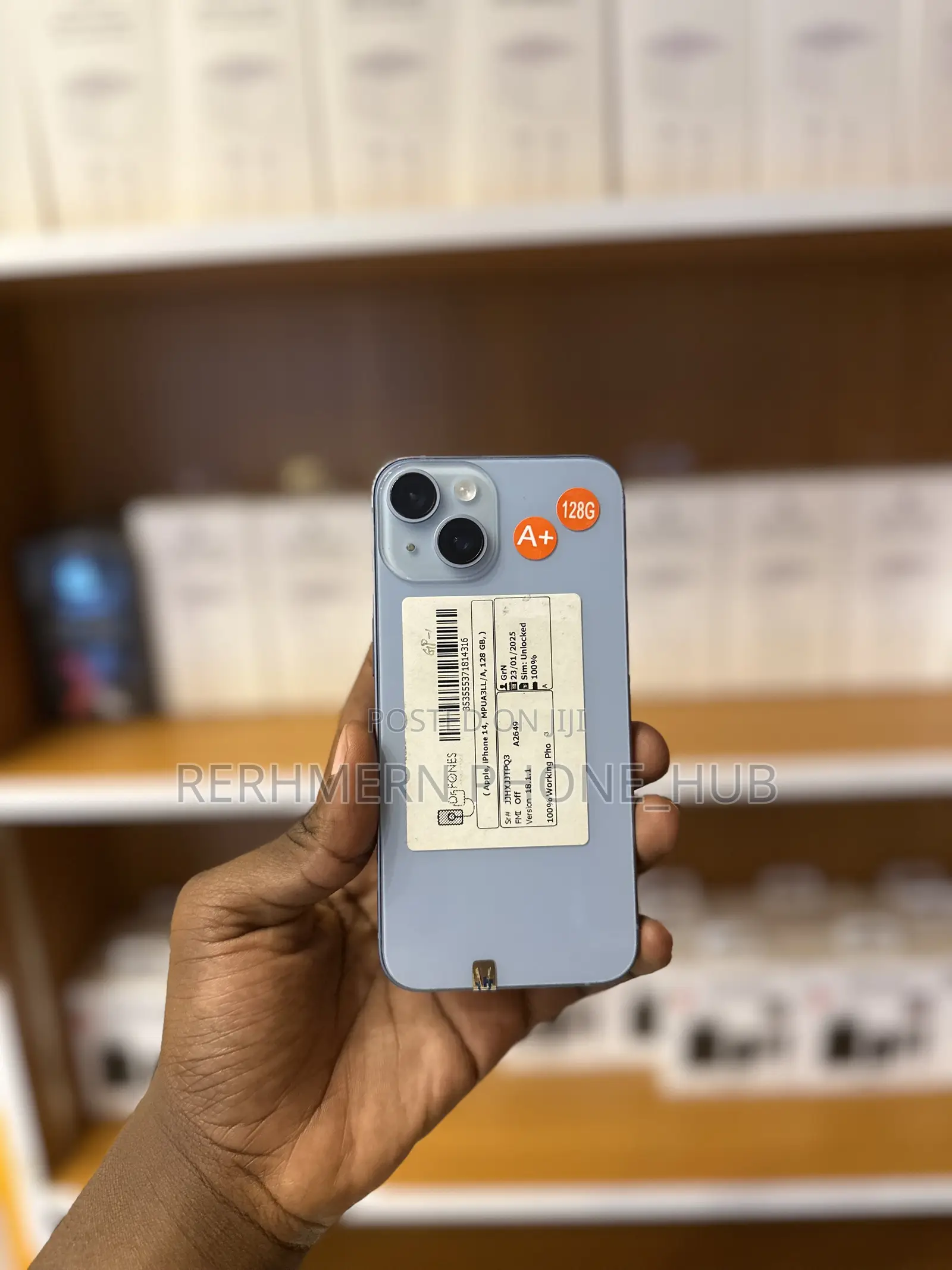 New Apple iPhone 14 128 GB Blue