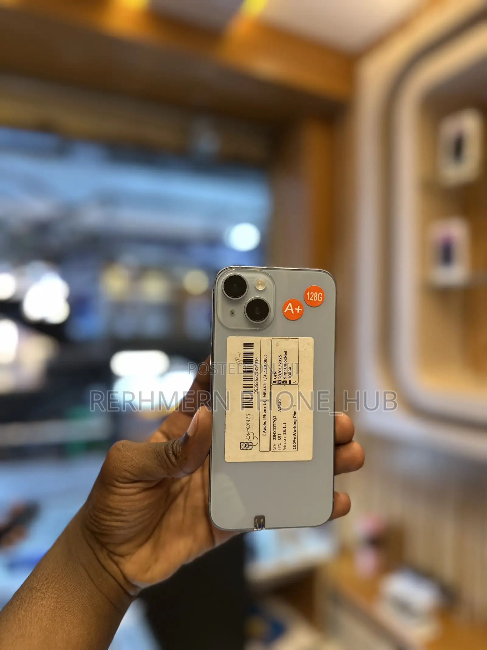 New Apple iPhone 14 128 GB Blue