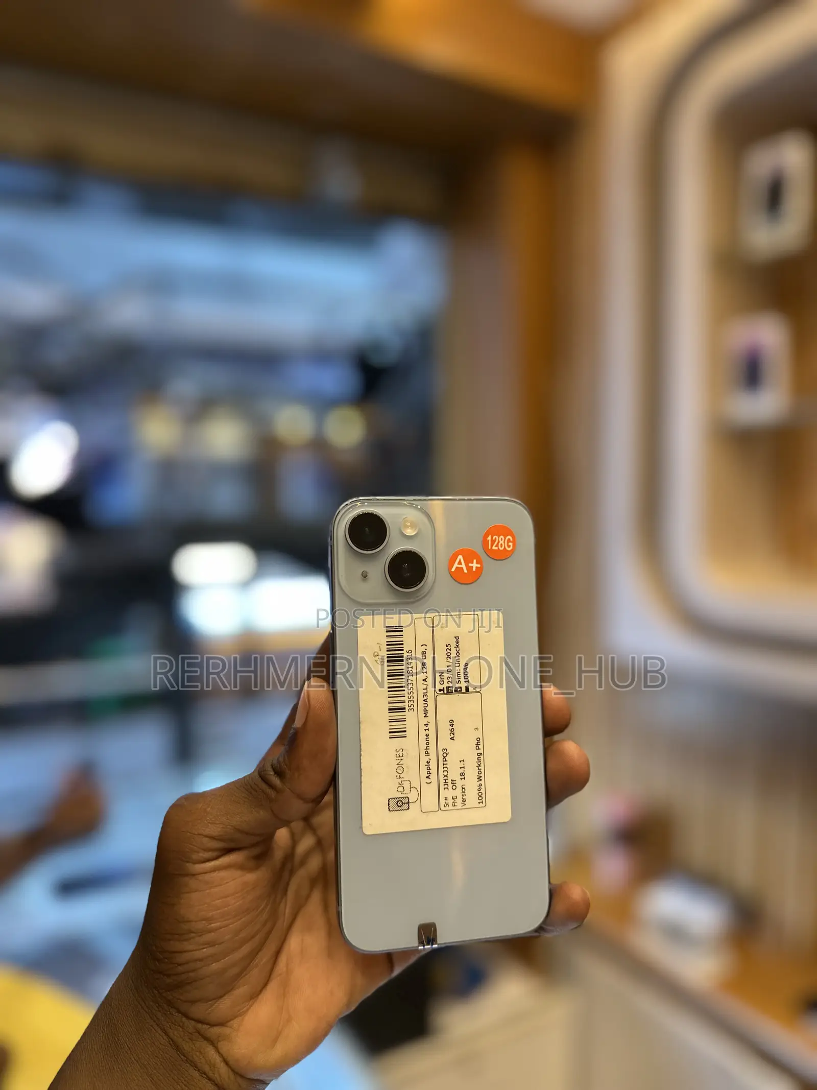 New Apple iPhone 14 128 GB Blue
