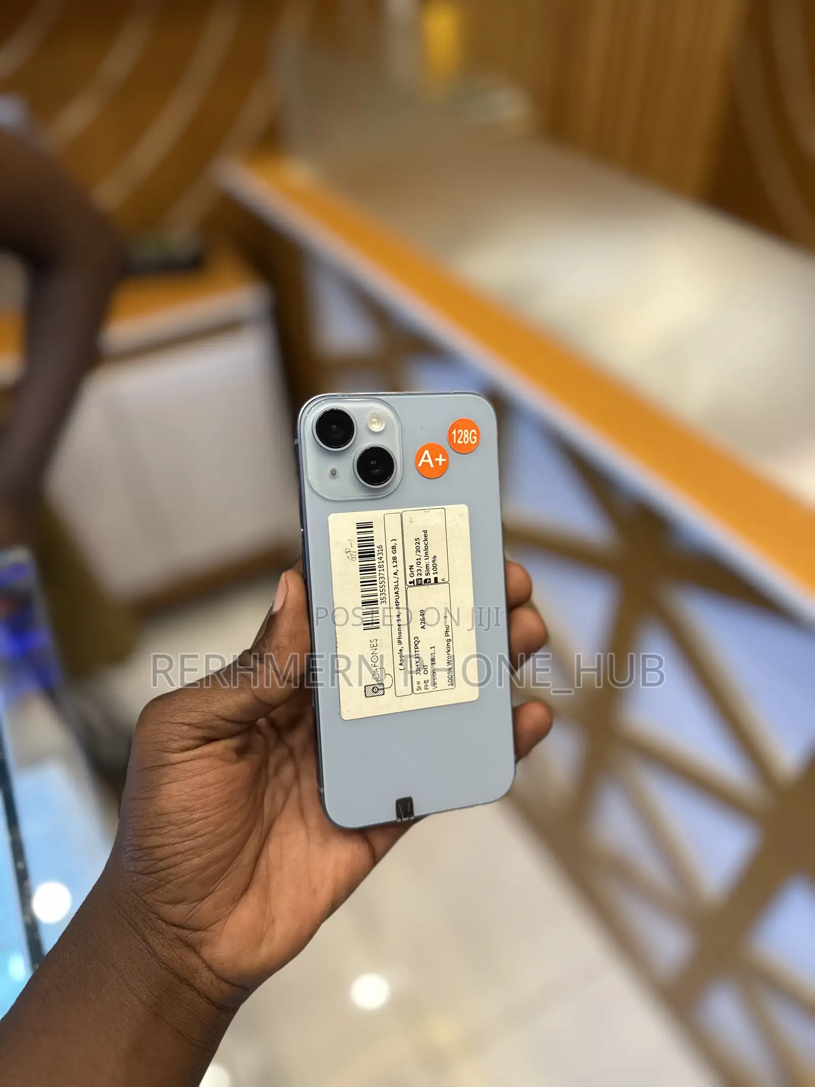 New Apple iPhone 14 128 GB Blue