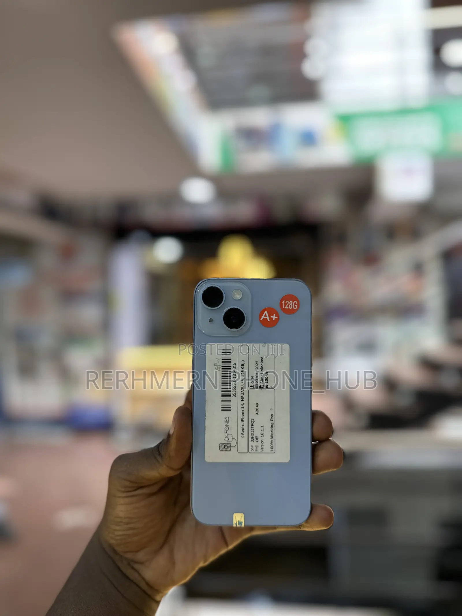New Apple iPhone 14 128 GB Blue