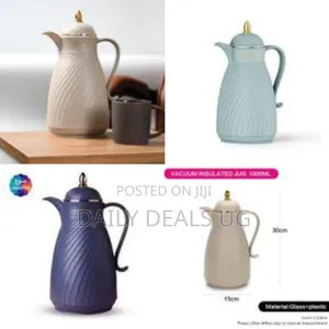 1.3 Litre Vacuum Flask Insulated Jug, Classic Thermal Arabic Style