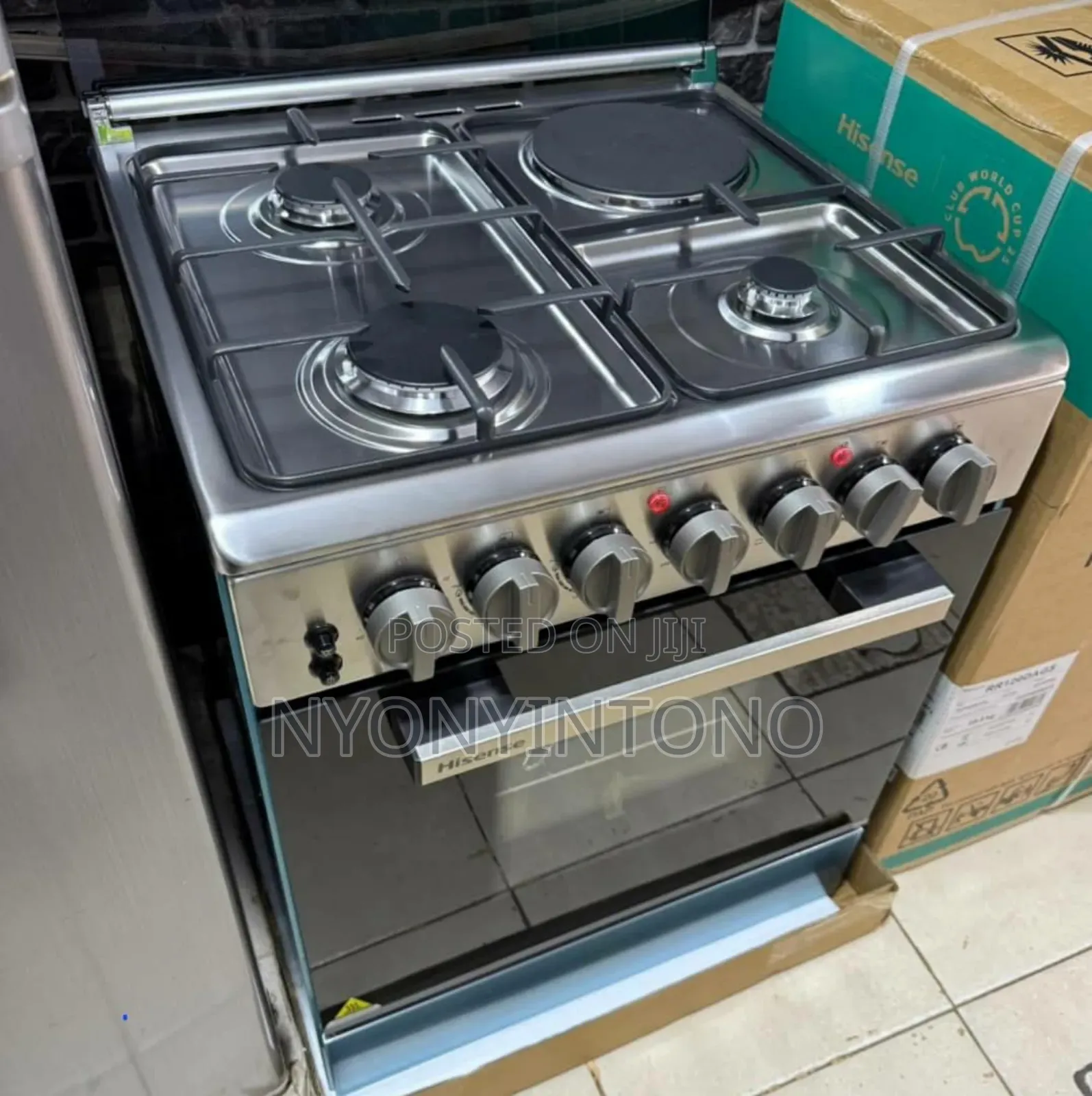 Hisense 60cm ×60cm 3+1gas and Electric Cooker