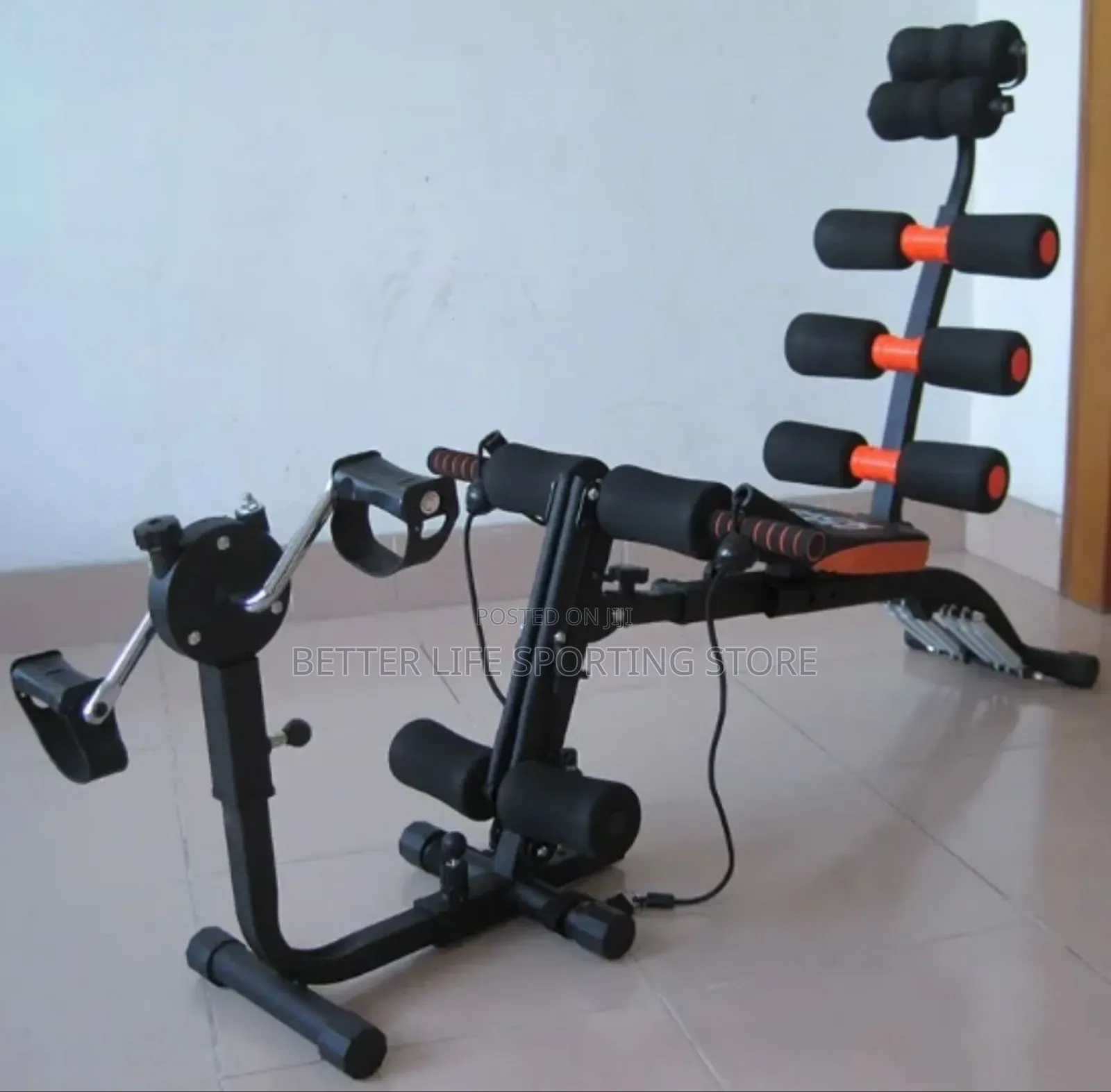 Six Pack Machine With Bike Original