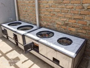 Combination of Firewood and Charcoal Energy Saving Cooking Stove