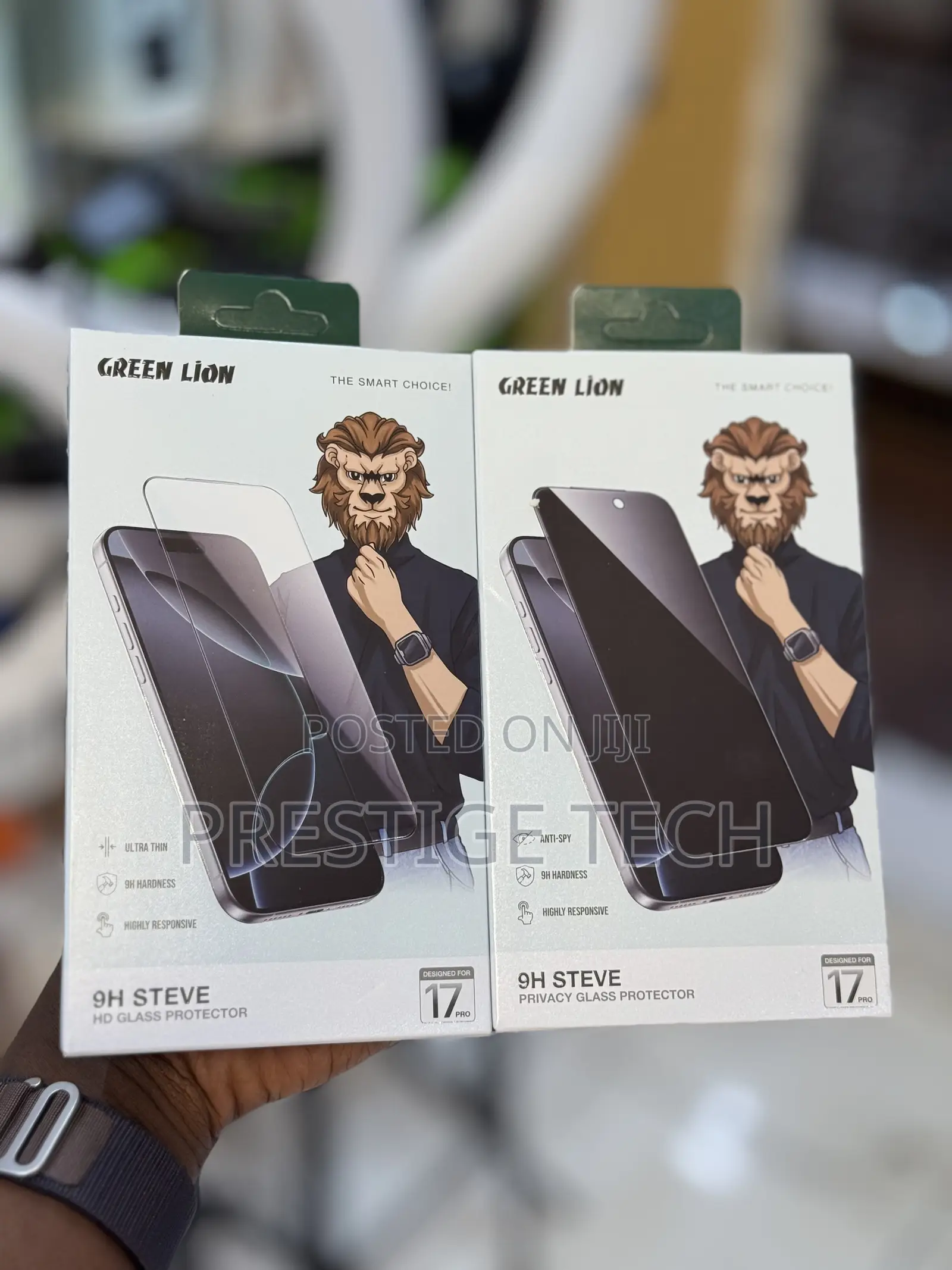 Green Lion Hd Screen Guards For iPhone 17 Pro & 17 Pro Max & 17 Air
