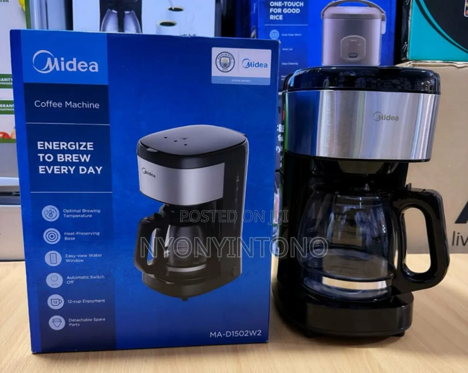 Midea 12 Cup Drip Coffee Machine